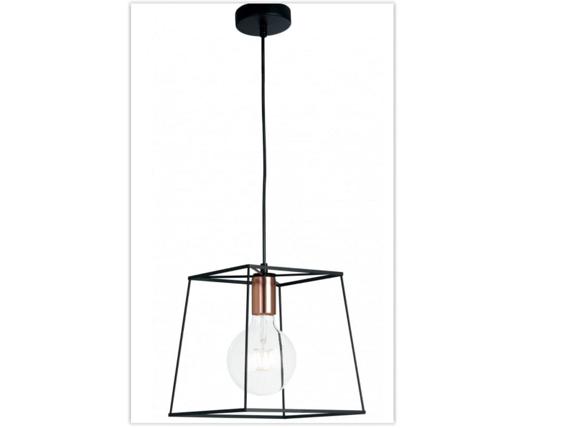 Bricocenter HARLEM BLACK METAL CHANDELIER 25X25CME27=42W