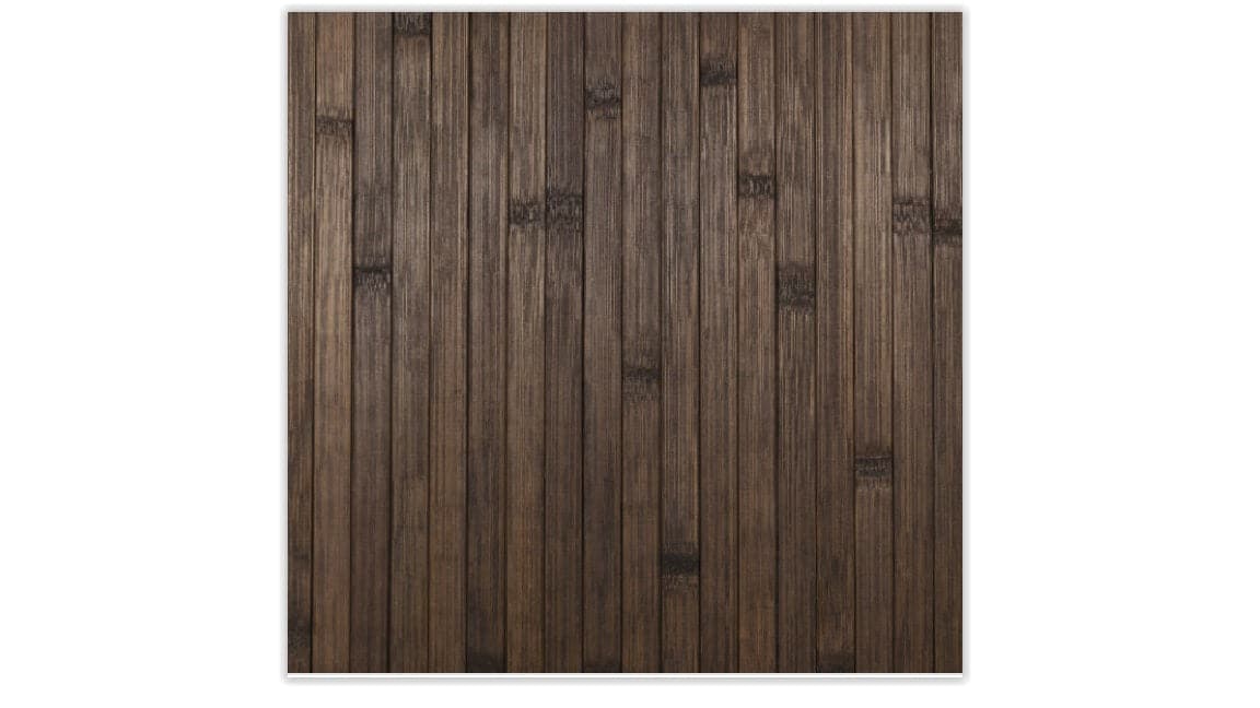 Bricocenter BAMBOO OPEN 50x80 CHOCOLATE CARPET WITH NON-SLIP BOTTOM