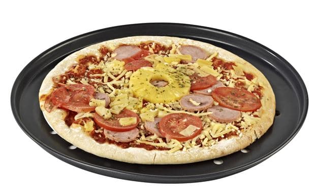 MARGARITHA Dark gray pizza pan H 2 cm - Ø 33 cm - best price from Maltashopper.com CS215293