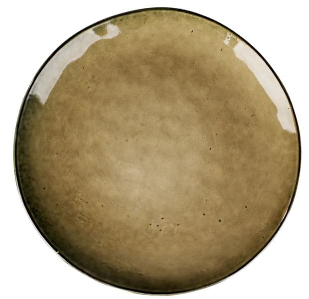 EARTH SAND Dinner plate light brownØ 28 cm - best price from Maltashopper.com CS595945