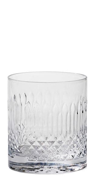 MIXOLOGY Transparent glass, Diamante Double Old Fashioned, H 9,6 cm - Ø 8,4 cm - best price from Maltashopper.com CS646583