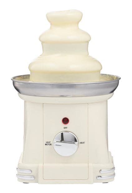 RETRO FUN White chocolate fountain H 25 cm - Ø 15 cm - best price from Maltashopper.com CS635089