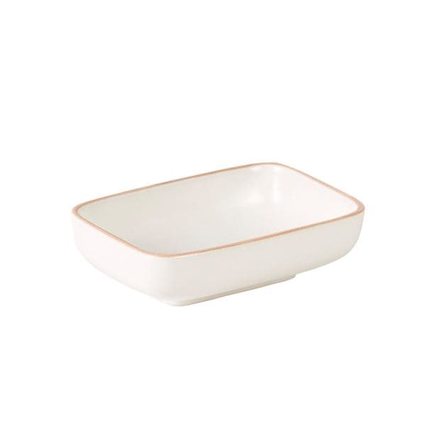 ELEMENTS White bowl H 3 x W 10.4 x L 7.4 cm - best price from Maltashopper.com CS616903