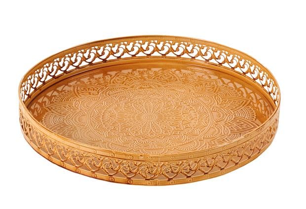 Casa RELIEF Tray Ø40 4COL