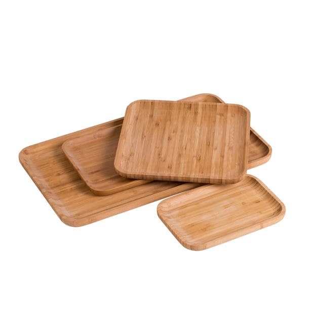 PANDA Natural plate H 1.8 x W 44 x D 25.5 cm - best price from Maltashopper.com CS580433