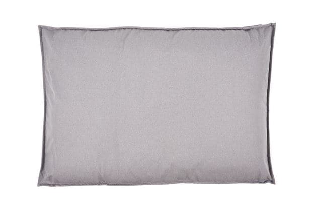 PAULETTA LUXE Light gray bench cushion W 82 x L 120 x D 12 cm - best price from Maltashopper.com CS672994