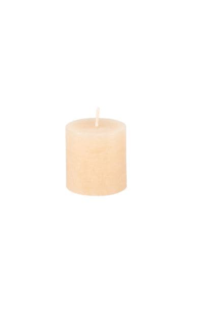 RUSTIC Beige candle H 4.5 cm - Ø 4.5 cm - best price from Maltashopper.com CS664328