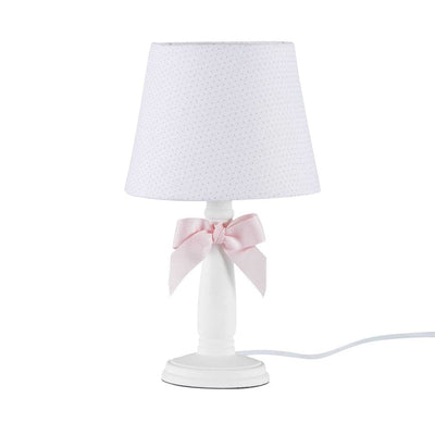 Maisons du Monde Capucine - White lamp and polka dot shade - best price from Maltashopper.com M171053