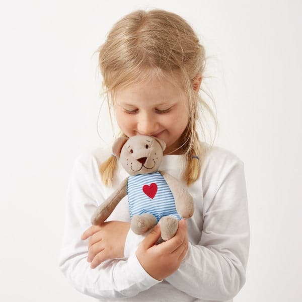 Ikea FABLER BJÖRN - Soft toy, beige, 21 cm