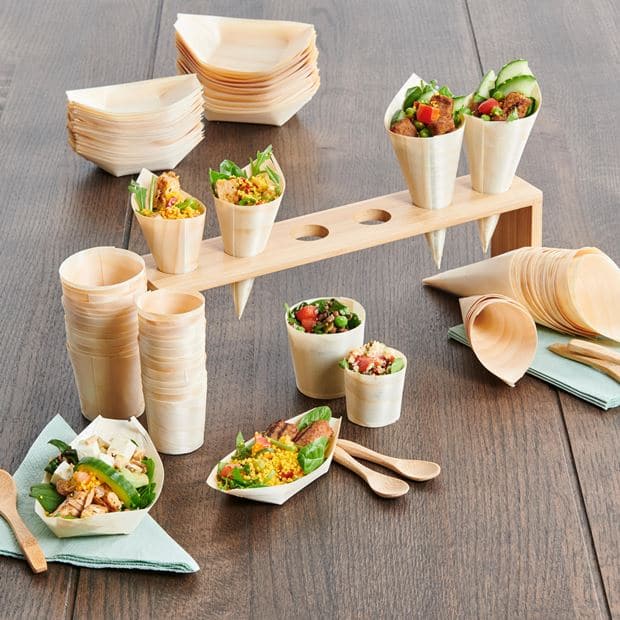 APERO ECO Bowls set of 15 natural H 6 cm - Ø 6 cm - best price from Maltashopper.com CS650048