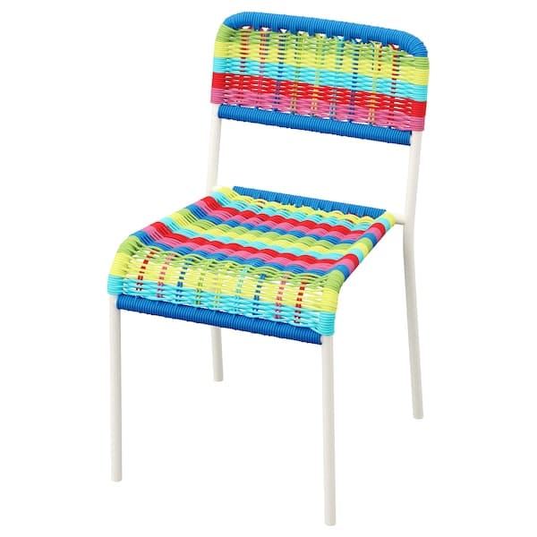 FÄRGGLAD - Children's chair, in/outdoor/multicolour - best price from Maltashopper.com 00101056