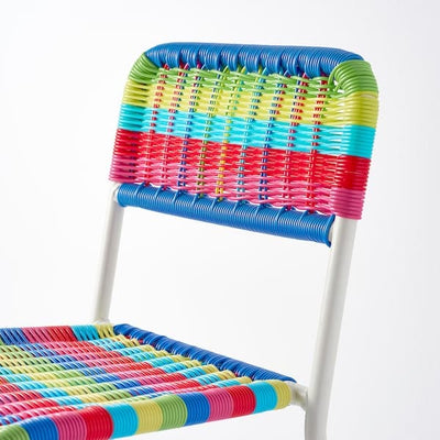 FÄRGGLAD - Children's chair, in/outdoor/multicolour - best price from Maltashopper.com 00101056