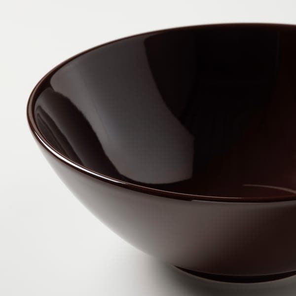 FÄRGKLAR - Bowl, glossy brown, 16 cm - best price from Maltashopper.com 70485428