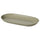 FÄRGKLAR Serving plate - matt green 27x14 cm , 27x14 cm