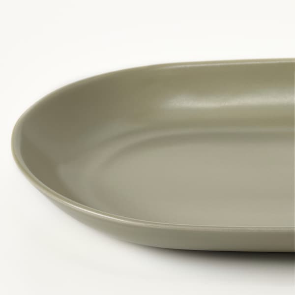 Ikea FÄRGKLAR Serving plate - matt green 32x18 cm , 32x18 cm