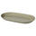 FÄRGKLAR Serving plate - matt green 36x22 cm