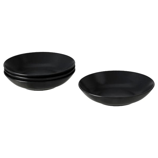 FÄRGKLAR - Deep plate, matt dark grey, 23 cm - best price from Maltashopper.com 00479379