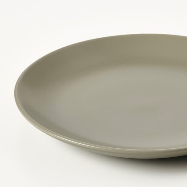 Ikea FÄRGKLAR - Side plate, matt green, 20 cm