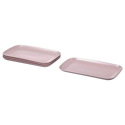 FÄRGKLAR Flat - matt pale pink 30x18 cm , 30x18 cm