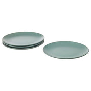 Ikea FÄRGKLAR - Plate, matt light turquoise, 26 cm