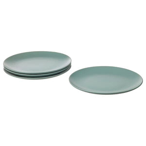 Ikea FÄRGKLAR - Plate, matt light turquoise, 26 cm