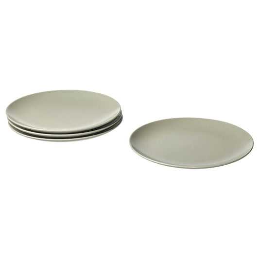 FÄRGKLAR - Plate, matt green, 26 cm - best price from Maltashopper.com 90478177