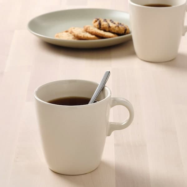 Ikea FÄRGKLAR - Mug, glossy beige, 37 cl