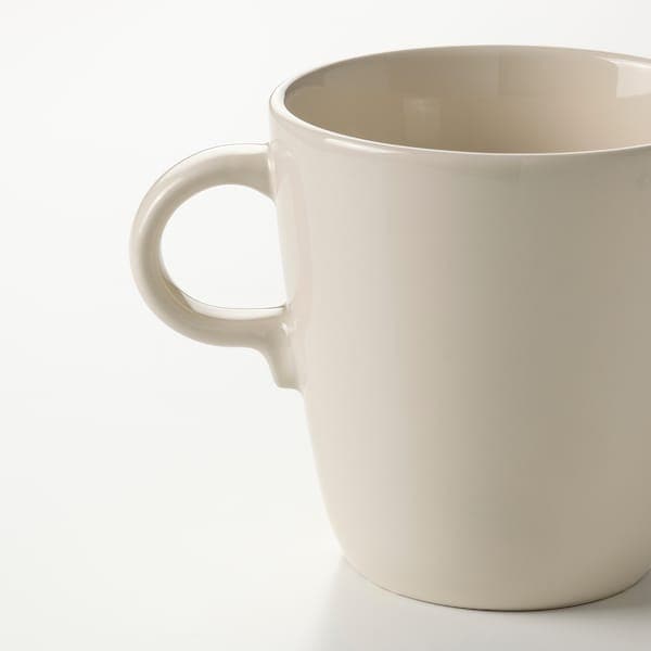 FÄRGKLAR - Mug, glossy beige, 37 cl - best price from Maltashopper.com 60479437