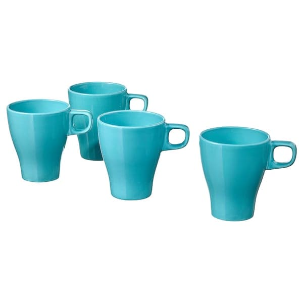 FÄRGRIK - Mug, turquoise , - best price from Maltashopper.com 90497883