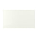 FÄRVIK 4 panels for sliding door frame, white glass, 100x236 cm