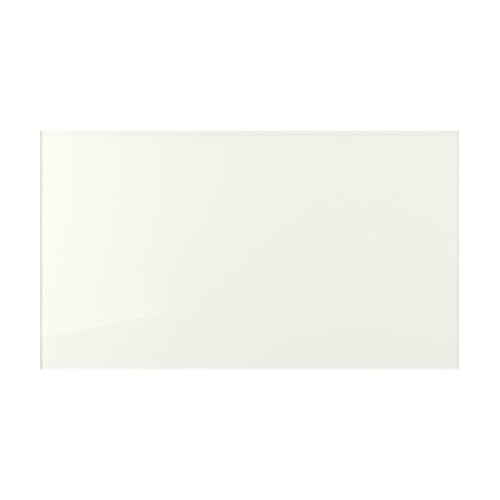 FÄRVIK - 4 panels for sliding door frame, white glass, 100x236 cm