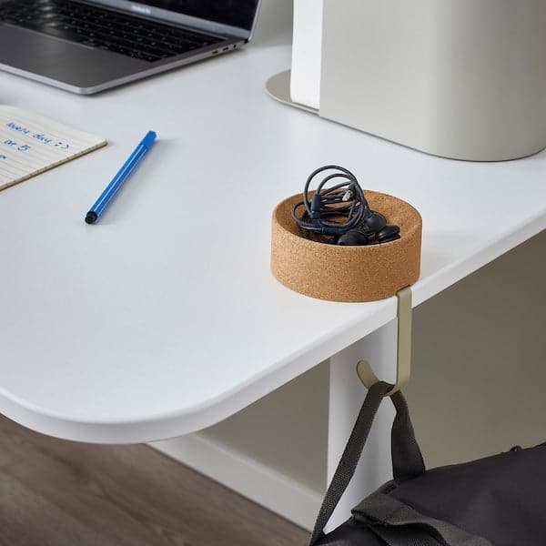 FAGNING - Portable table hook, cork/metal