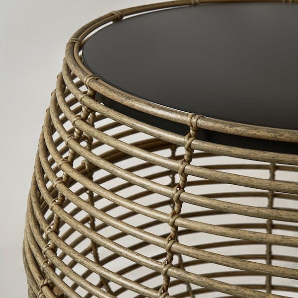 Ikea FÅLSKÄR - Coffee table, outdoor, brown