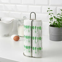 FAMILJ - Kitchen roll, patterned bright green/white - best price from Maltashopper.com 40530743