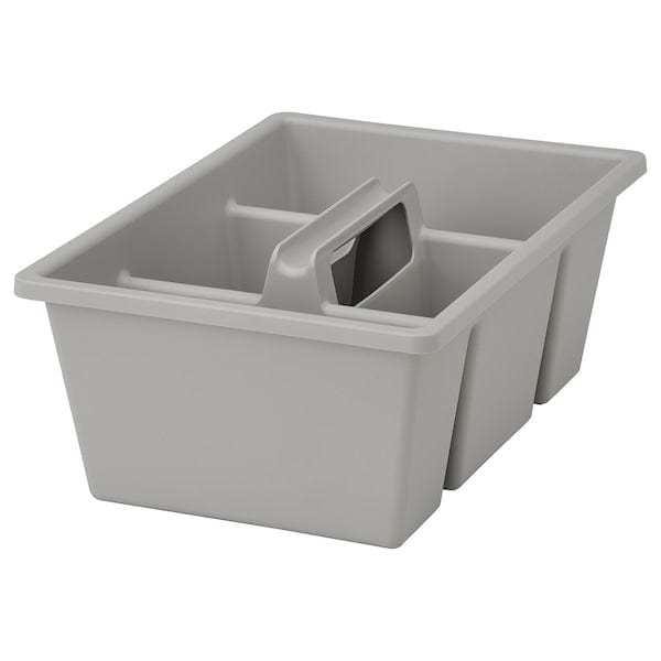 Ikea FÅNGGRÖDA - Insert with compartments, light grey, 35x24x14 cm