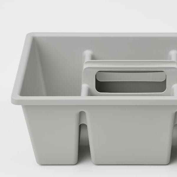 Ikea FÅNGGRÖDA - Insert with compartments, light grey, 35x24x14 cm