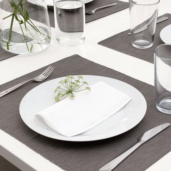 Ikea FANTASTISK - Paper napkin, white, 40x40 cm