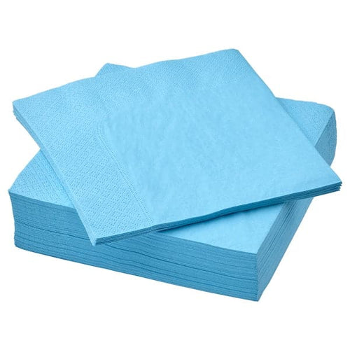 FANTASTISK - Paper napkin, bright blue, 40x40 cm