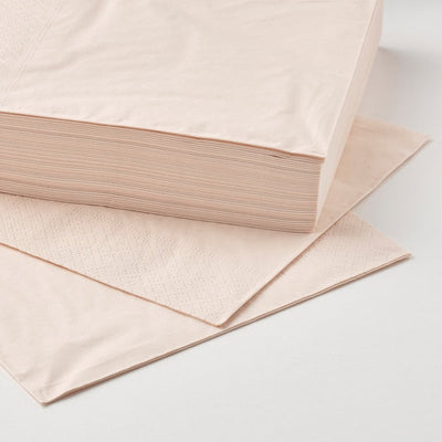FANTASTISK - Paper napkin, pale pink, 40x40 cm - best price from Maltashopper.com 20564673