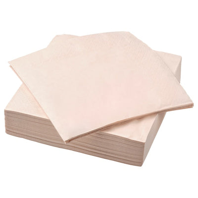 FANTASTISK - Paper napkin, pale pink, 40x40 cm - best price from Maltashopper.com 20564673