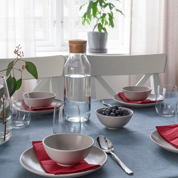 FANTASTISK - Paper napkin, dark red, 40x40 cm - best price from Maltashopper.com 10402501