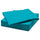 FANTASTISK paper napkin, turquoise, 40x40 cm, 50 pack