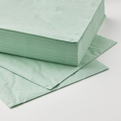 FANTASTISK - Paper napkin, pale green, 40x40 cm - best price from Maltashopper.com 70564675