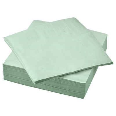 FANTASTISK - Paper napkin, pale green, 40x40 cm - best price from Maltashopper.com 70564675