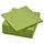 FANTASTISK paper napkin, medium green, 24x24 cm, 50 pack