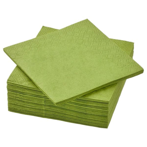 FANTASTISK Paper towel - emerald green 24x24 cm , 24x24 cm