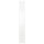 FARDAL - FARDAL Door, high-gloss white, 25x195 cm