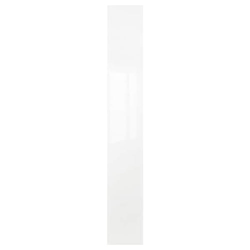 FARDAL - Door, high-gloss white, 25x195 cm