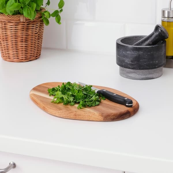 FASCINERA - Chopping board, acacia, 28x19 cm - best price from Maltashopper.com 00503360