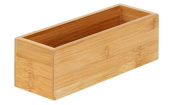 BAMBOO Organizer for natural drawer H 7 x W 23 x D 8 cm